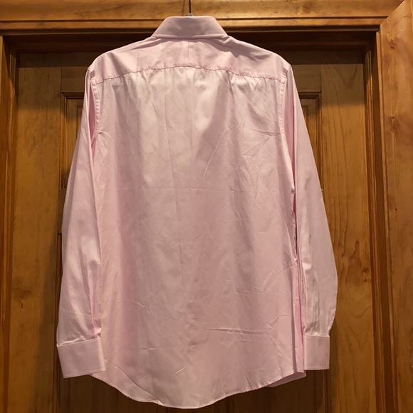 Michael Andrews Bespoke pink Oxford shirt - Picture 6 of 6